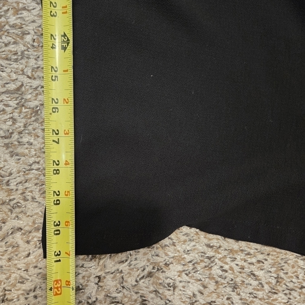 Lily Rose Black V Neck Jumpsuit With Cinch Waist Size L No Belt - Picture 8 of 16